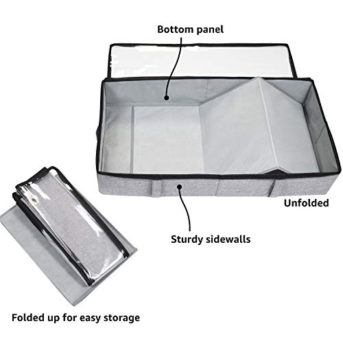 Under Bed Clothes Blanket Storage Organizer Foldable Premium