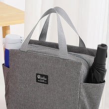 Insulated Lunch Bag for Women & Men – Portable Thermal Cooler Bag for Work, Office & Travel (Grey)"