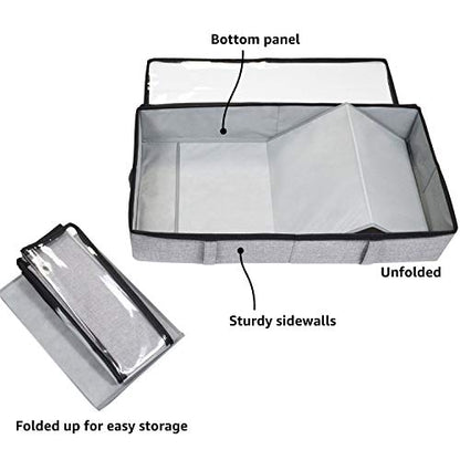 Under Bed Clothes Blanket Storage Organizer Foldable Premium