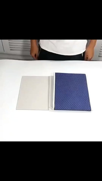 3 Drawer Fabric Storage Box Organizer Makeup organizer socks undergarments (Multicolor, 30 * 30 * 20 cm)